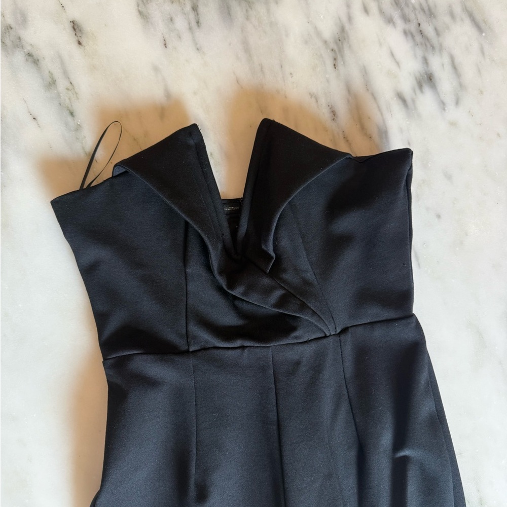 Superdown Strapless Black Jumpsuit - image 3